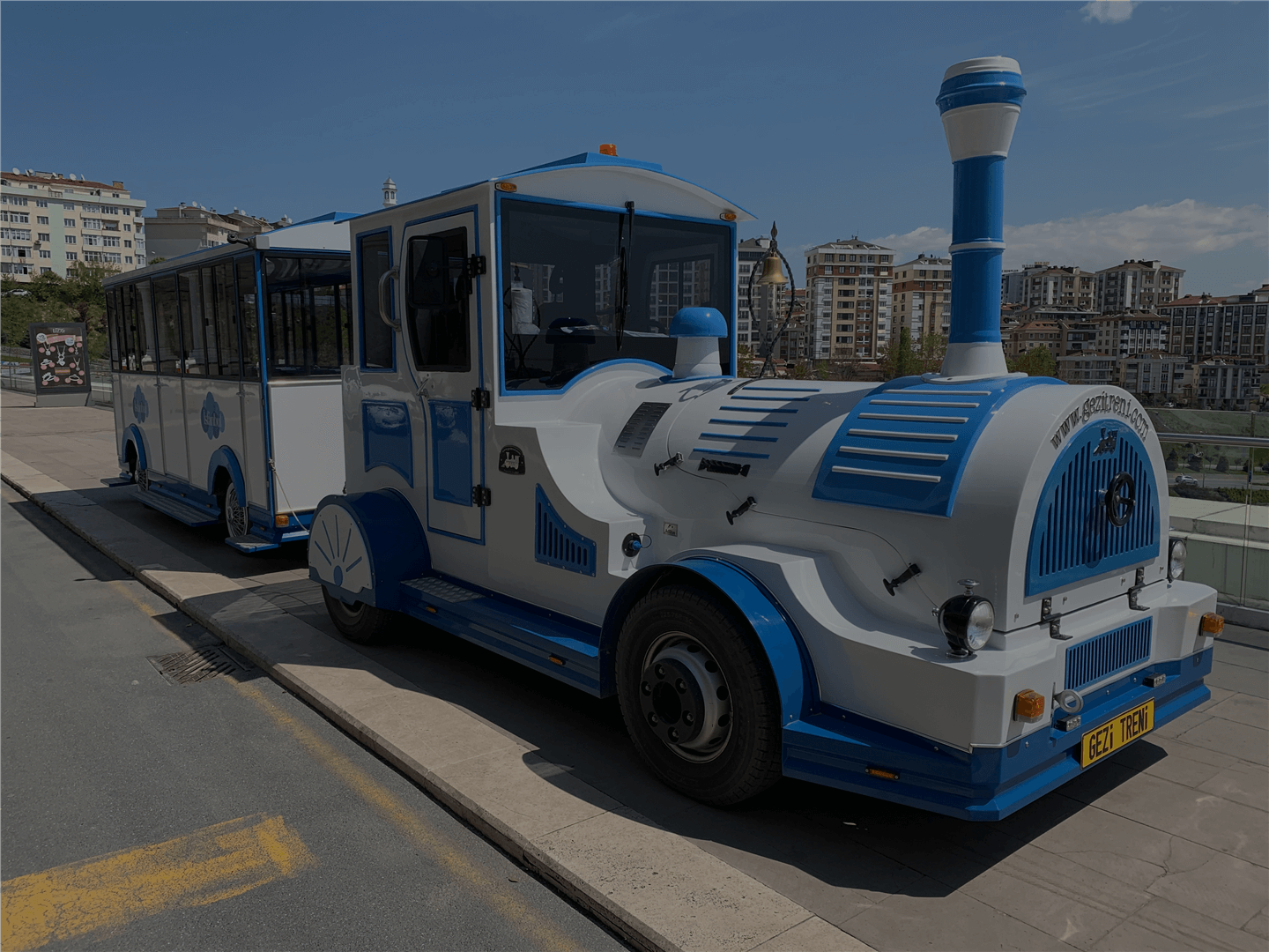 Gezi Treni - Shuttle Yolcu Taşıma Aracı -Elektrikli yolcu taşıma aracı
